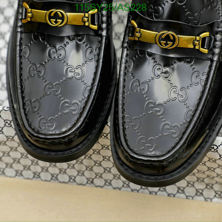 Gucci-Men shoes Code: AS228 $: 115USD