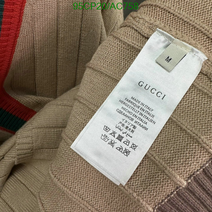 Gucci-Clothing Code: AC758 $: 95USD