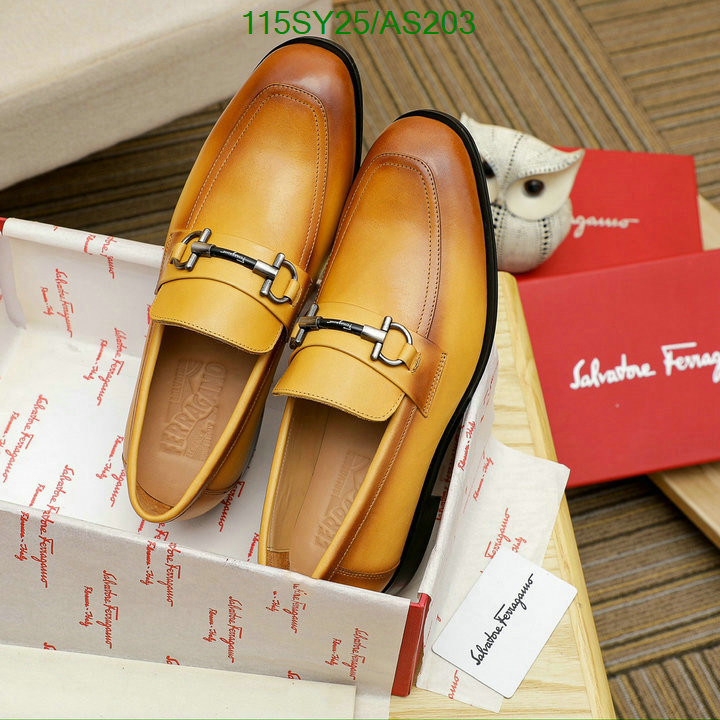 Ferragamo-Men shoes Code: AS203 $: 115USD