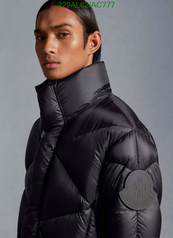 Moncler-Down jacket Men Code: AC777 $: 229USD