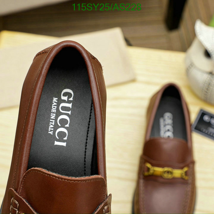 Gucci-Men shoes Code: AS228 $: 115USD