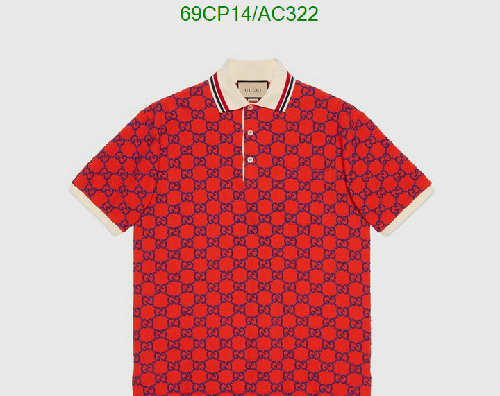 Gucci-Clothing Code: AC322 $: 69USD