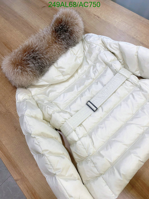 Moncler-Down jacket Women Code: AC750 $: 249USD