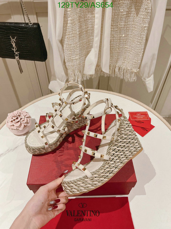 Valentino-Women Shoes Code: AS654 $: 129USD