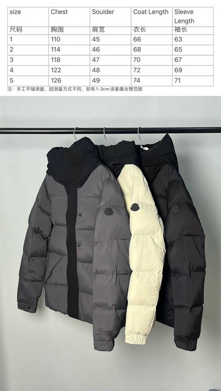 Moncler-Down jacket Men Code: AC740 $: 179USD