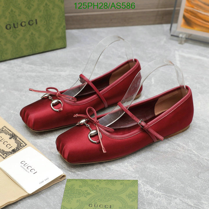 Gucci-Women Shoes Code: AS586 $: 125USD