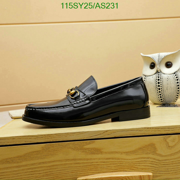 Gucci-Men shoes Code: AS231 $: 115USD