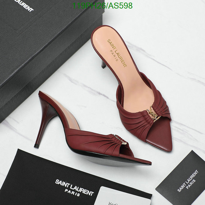 YSL-Women Shoes Code: AS598 $: 119USD