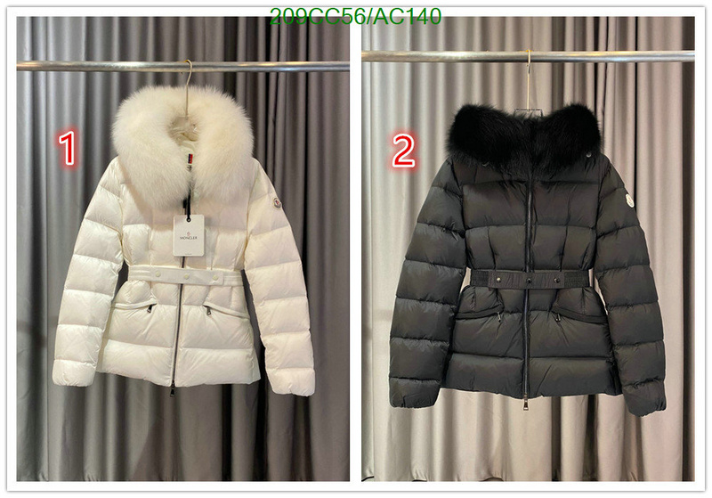 Moncler-Down jacket Women Code: AC140 $: 209USD