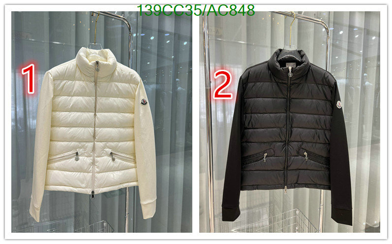 Moncler-Down jacket Women Code: AC848 $: 139USD