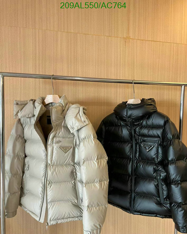 Prada-Down jacket Men Code: AC764 $: 209USD