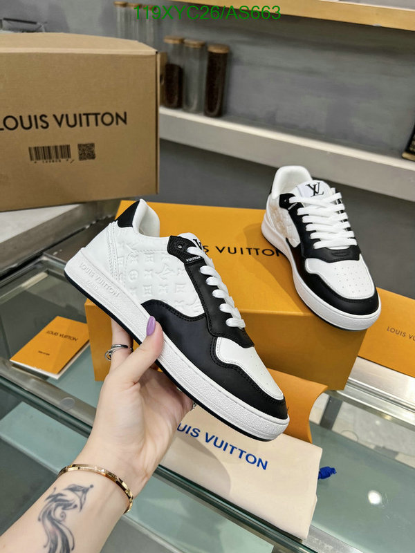 LV-Men shoes Code: AS663 $: 119USD