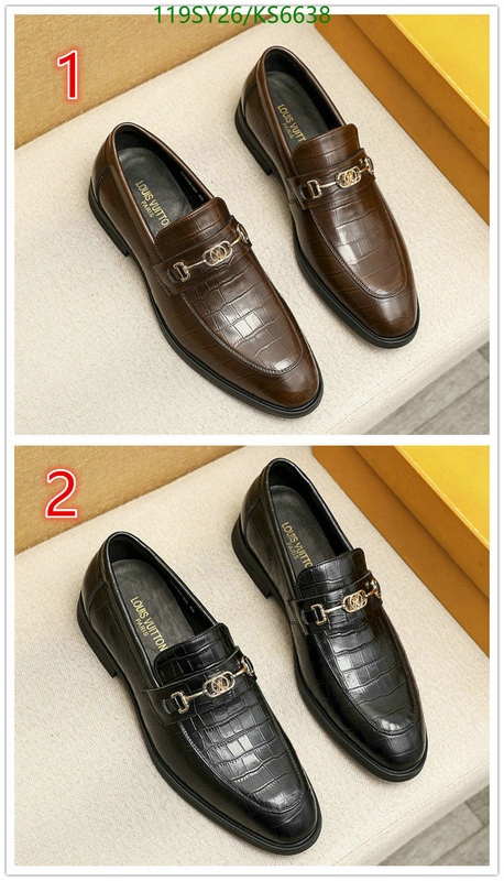 LV-Men shoes Code: KS6638 $: 119USD