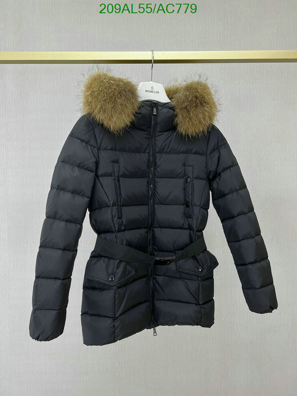 Moncler-Down jacket Women Code: AC779 $: 209USD