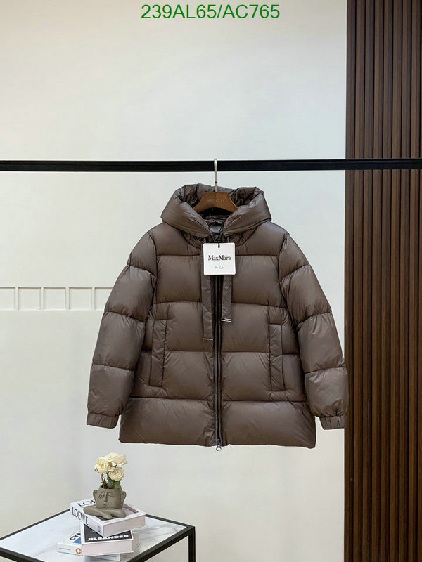 MaxMara-Down jacket Women Code: AC765 $: 239USD