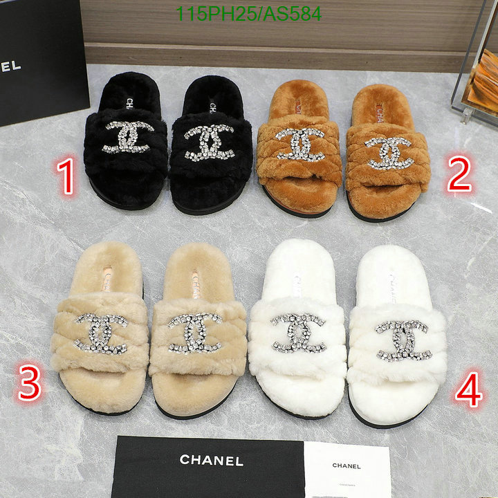 Chanel-Women Shoes Code: AS584 $: 115USD