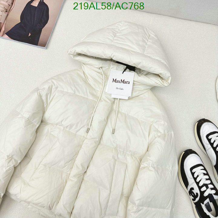 MaxMara-Down jacket Women Code: AC768 $: 219USD