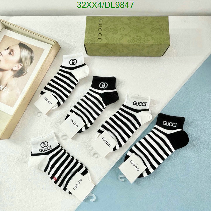 Gucci-Sock Code: DL9847 $: 32USD