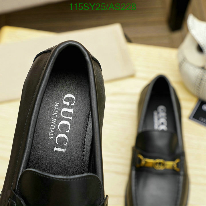 Gucci-Men shoes Code: AS228 $: 115USD