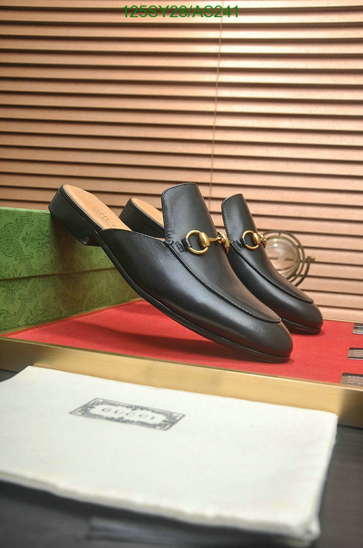 Gucci-Men shoes Code: AS241 $: 125USD