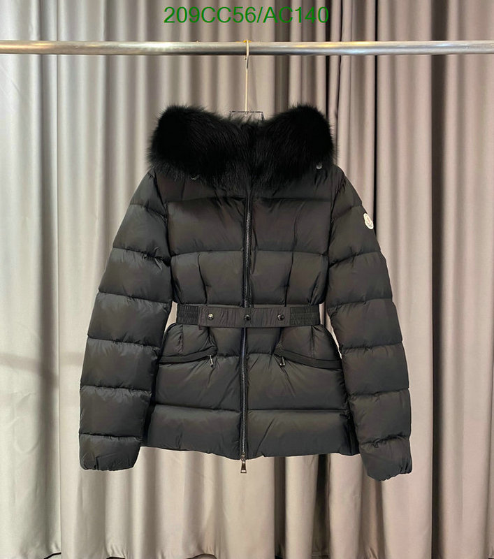 Moncler-Down jacket Women Code: AC140 $: 209USD