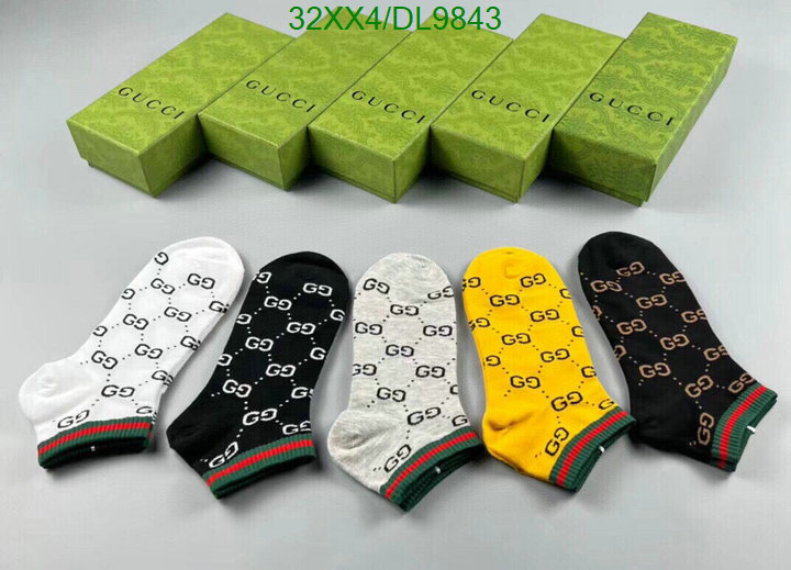 Gucci-Sock Code: DL9843 $: 32USD