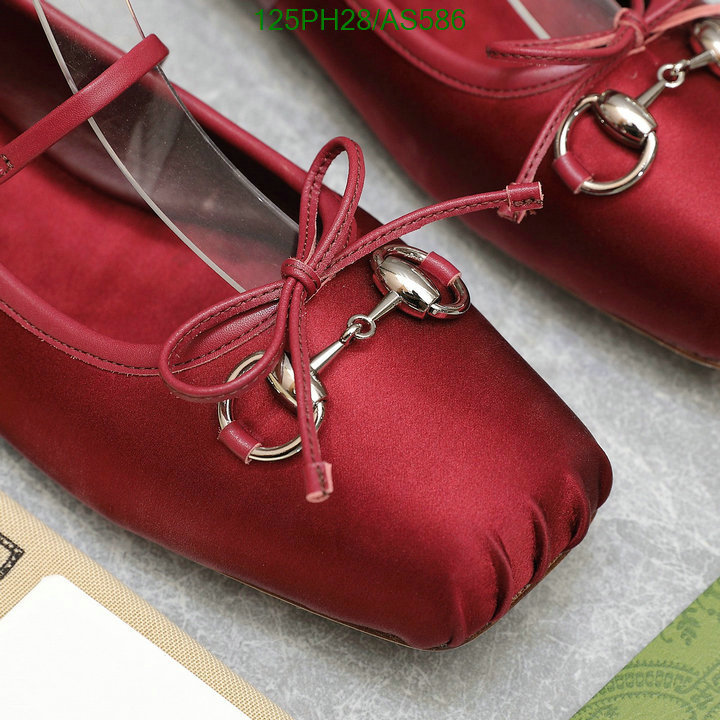 Gucci-Women Shoes Code: AS586 $: 125USD