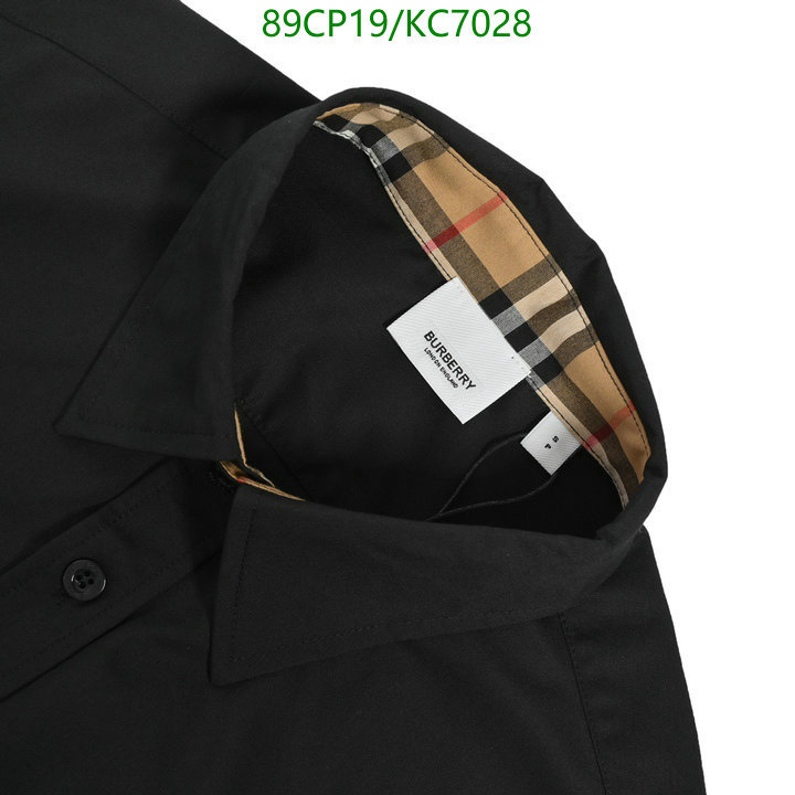 Burberry-Clothing Code: KC7028 $: 89USD