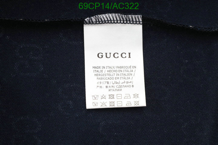 Gucci-Clothing Code: AC322 $: 69USD