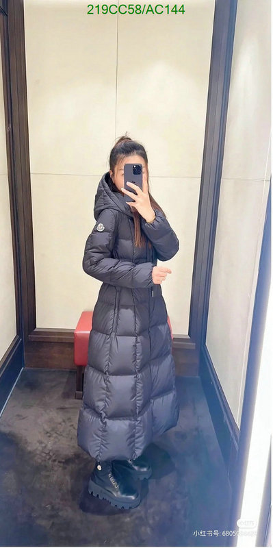 Moncler-Down jacket Women Code: AC144 $: 219USD