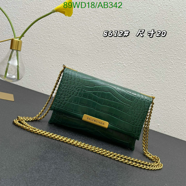 Balenciaga-Bag-4A Quality Code: AB342 $: 89USD