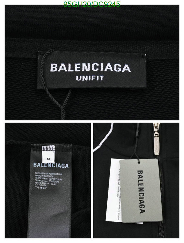 Balenciaga-Clothing Code: DC9245 $: 95USD