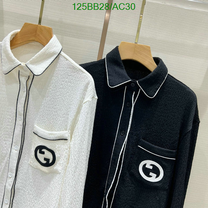 Gucci-Clothing Code: AC30 $: 125USD