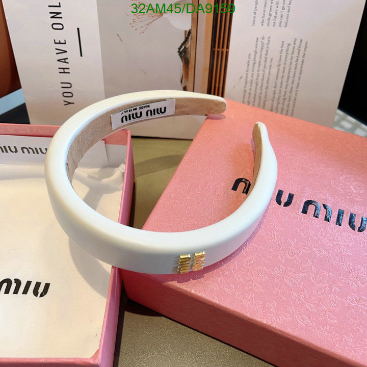 MIU MIU-Headband Code: DA9159 $: 32USD