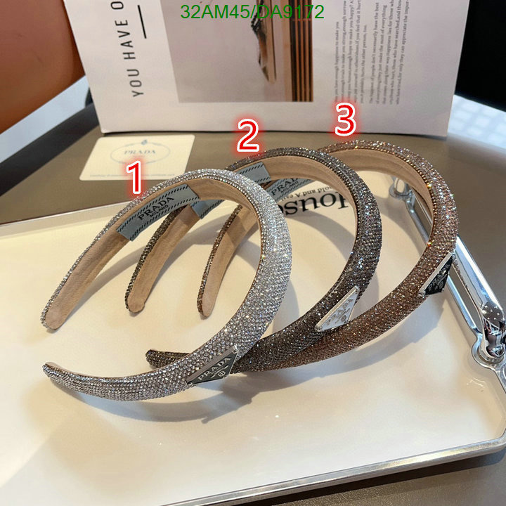 Prada-Headband Code: DA9172 $: 32USD