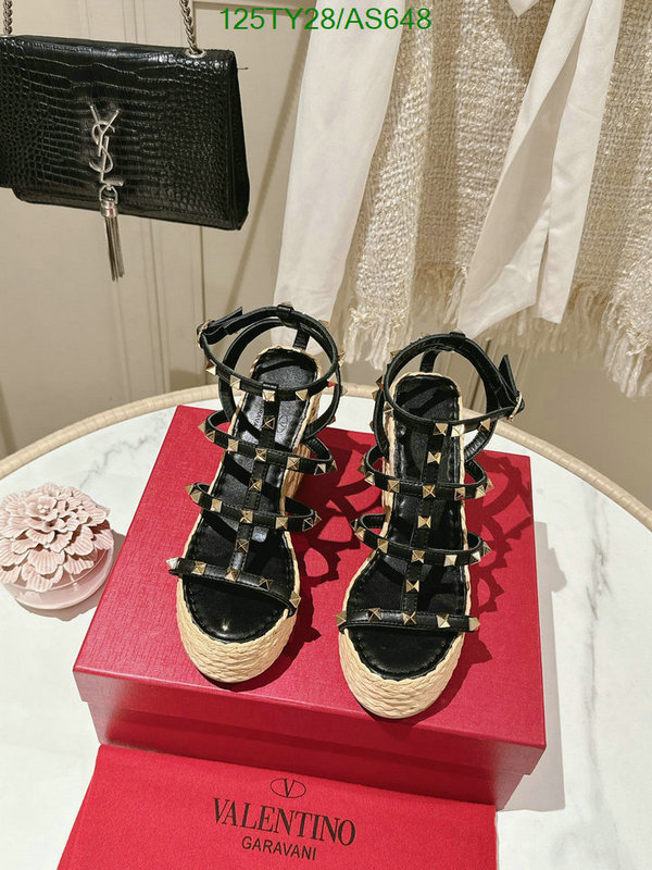 Valentino-Women Shoes Code: AS648 $: 125USD