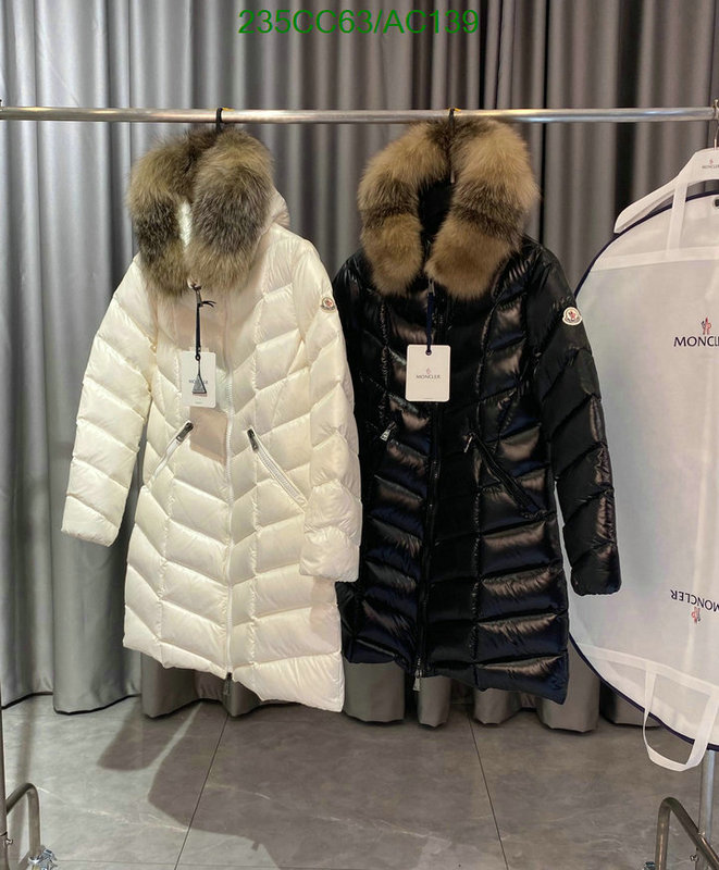 Moncler-Down jacket Women Code: AC139 $: 235USD