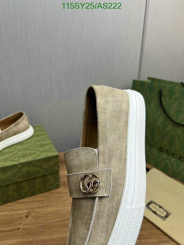 Gucci-Men shoes Code: AS222 $: 115USD