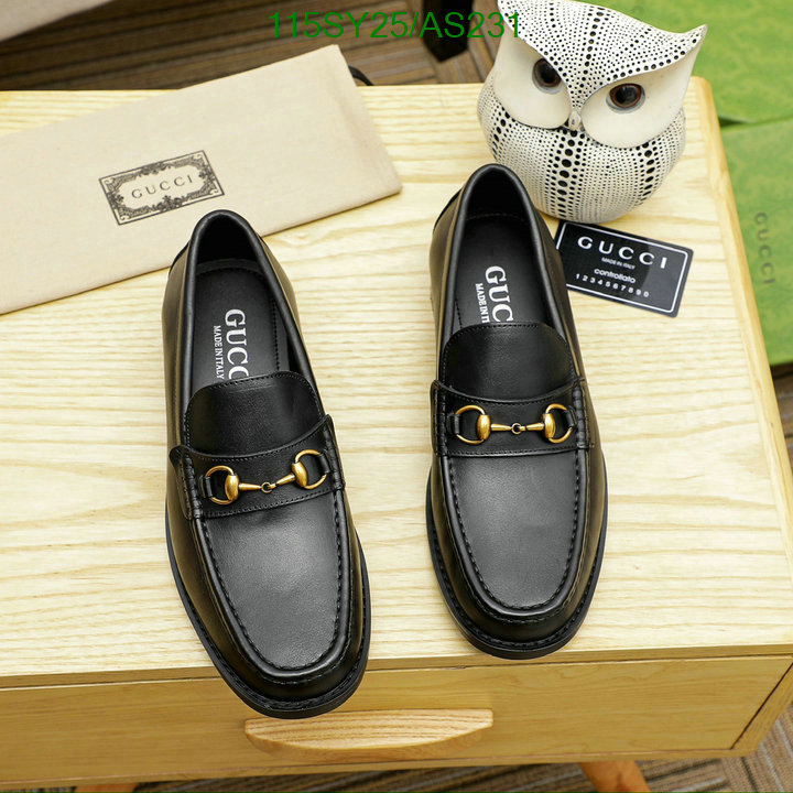 Gucci-Men shoes Code: AS231 $: 115USD