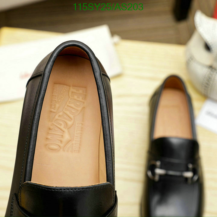 Ferragamo-Men shoes Code: AS203 $: 115USD