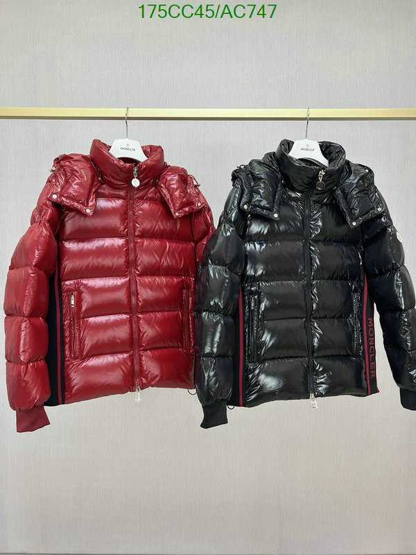 Moncler-Down jacket Women Code: AC747 $: 175USD