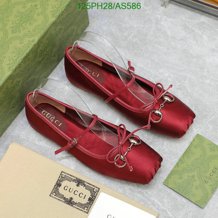 Gucci-Women Shoes Code: AS586 $: 125USD