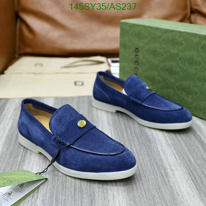 Gucci-Men shoes Code: AS237 $: 145USD