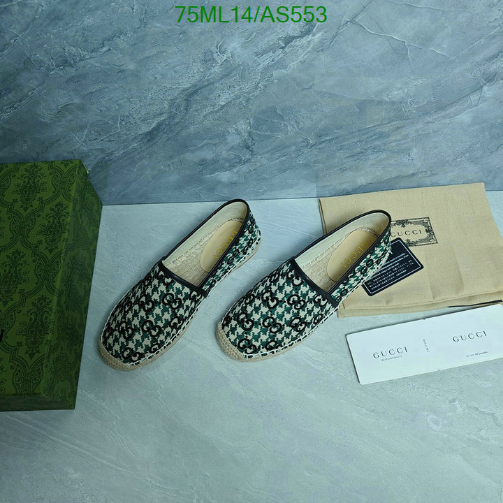 Gucci-Women Shoes Code: AS553 $: 75USD