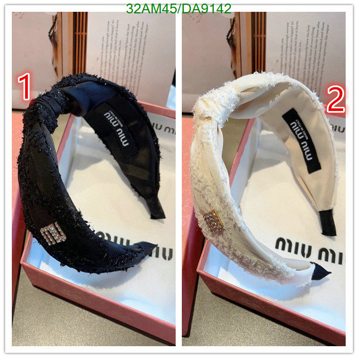 MIU MIU-Headband Code: DA9142 $: 32USD