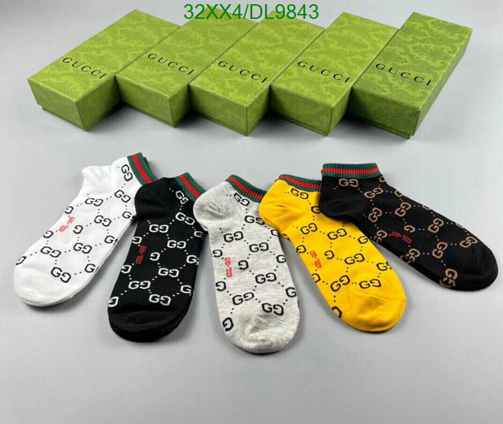 Gucci-Sock Code: DL9843 $: 32USD