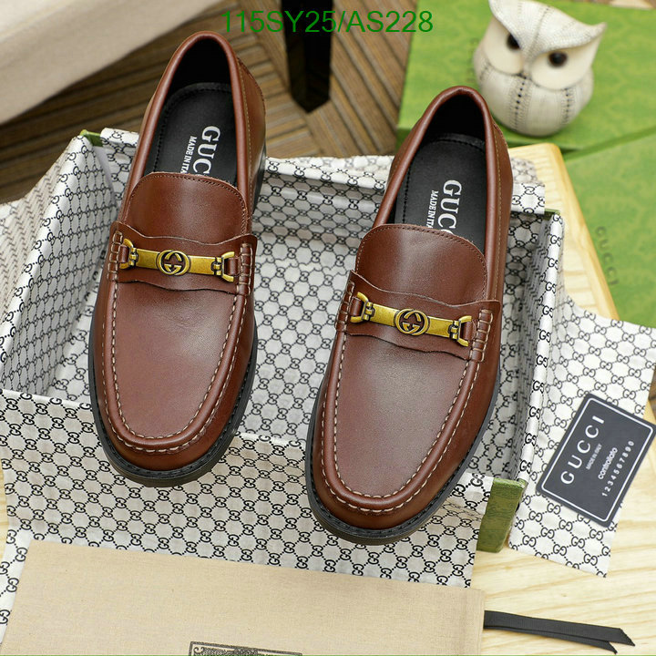 Gucci-Men shoes Code: AS228 $: 115USD