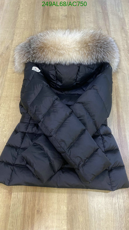 Moncler-Down jacket Women Code: AC750 $: 249USD