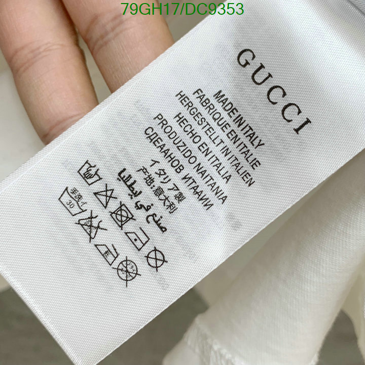 Gucci-Clothing Code: DC9353 $: 79USD