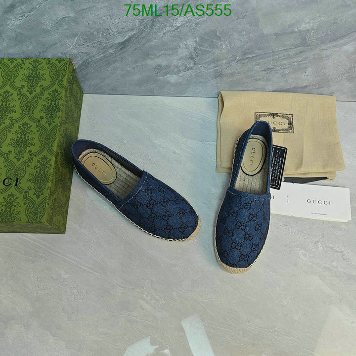 Gucci-Women Shoes Code: AS555 $: 75USD